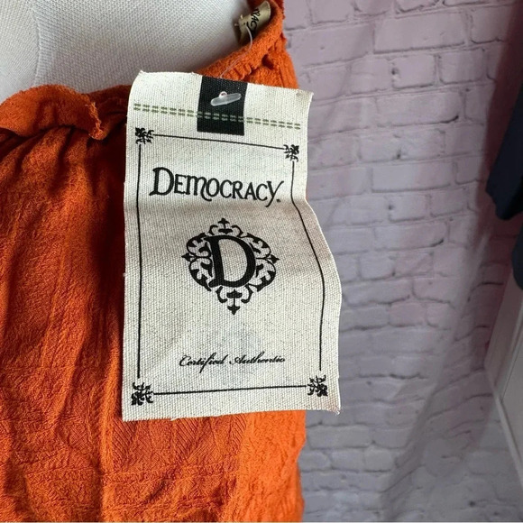 women's democracy boho blouse size medium NWT - Picture 5 of 7